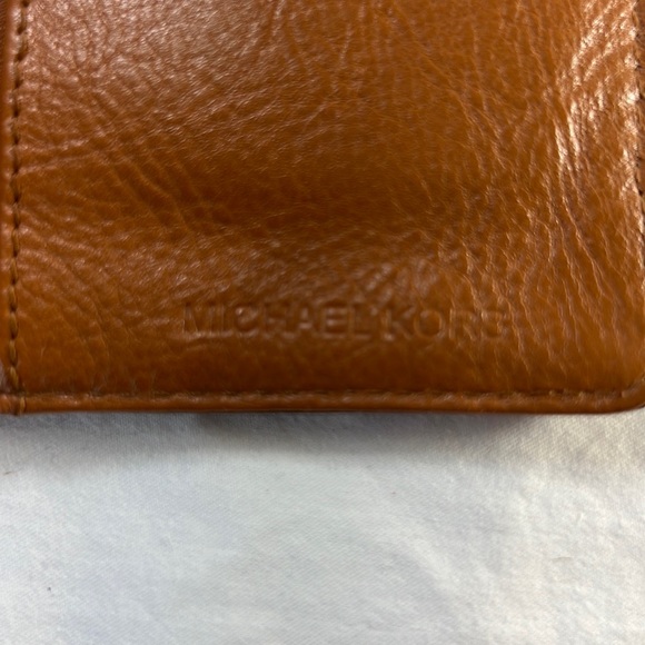 Micheal Kors wallet. Light brown with silver stud accents moto bikercore - Picture 5 of 12